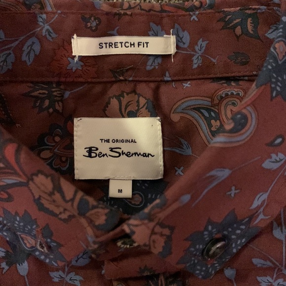 Ben Sherman button up patterned shirt - Picture 2 of 5